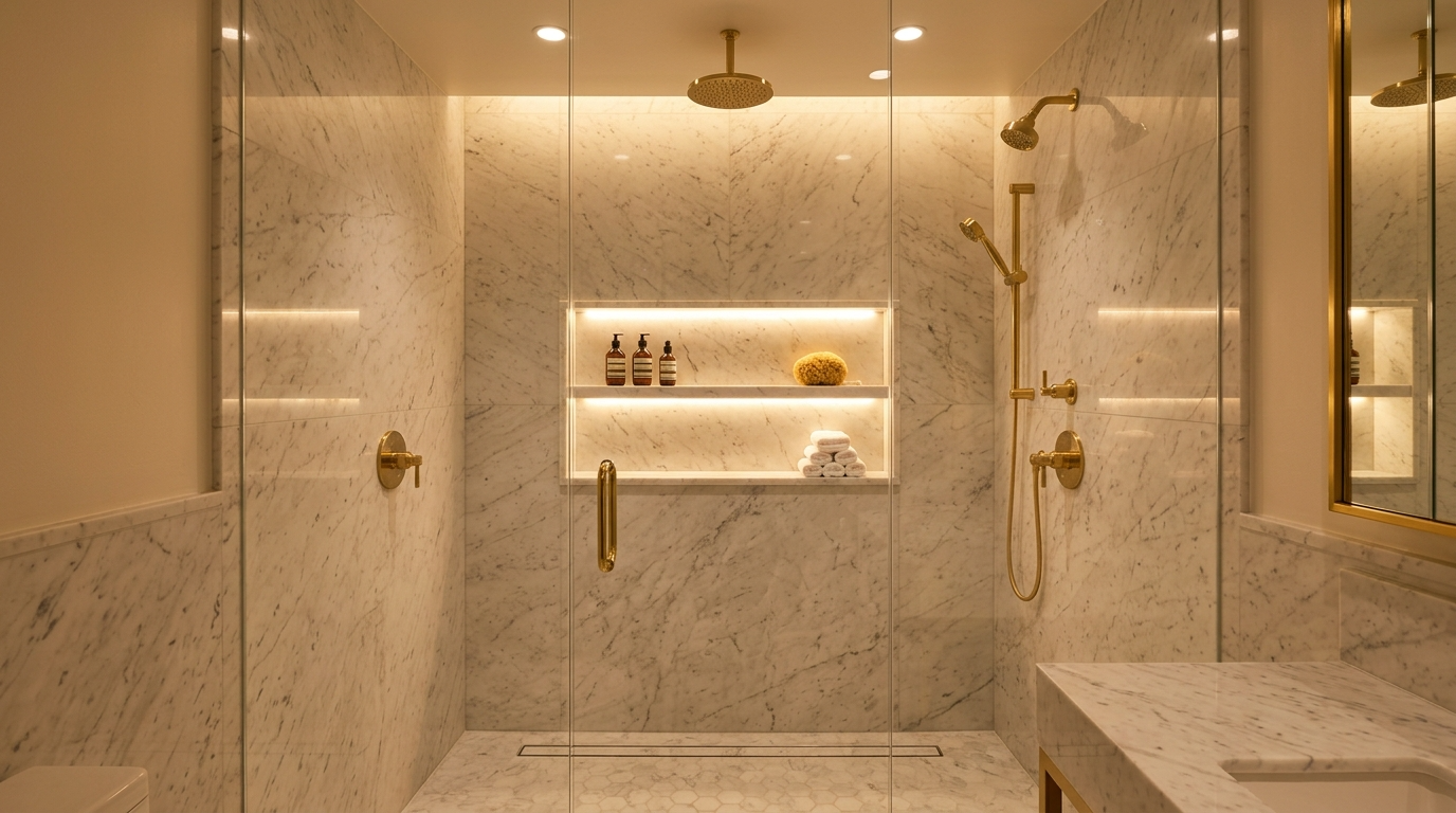 Add a bench for comfort and luxury